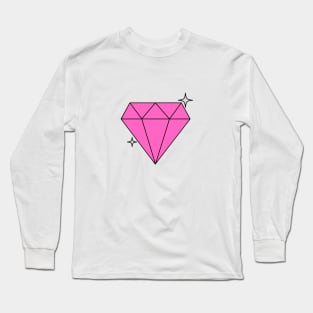 Luxury summer diamond Long Sleeve T-Shirt